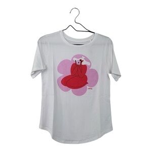 Universal Standard EverMothers Tee Marylou Faure 4XS Size 00/0 Pima Cotton Blend